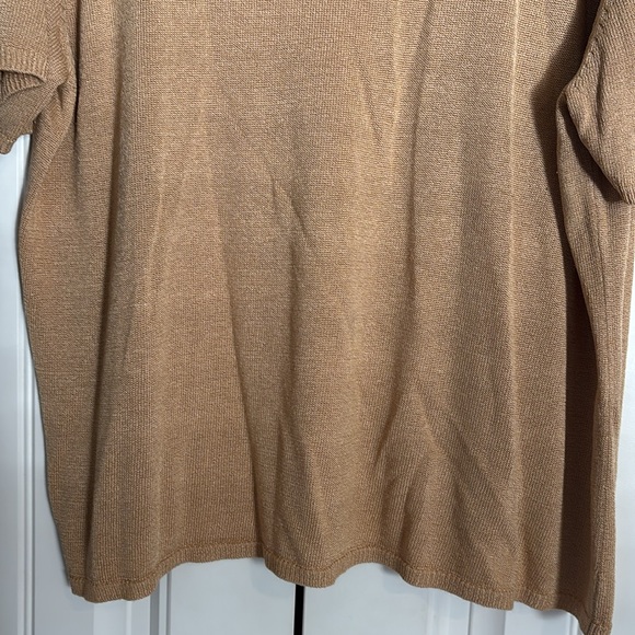 Tan-gold blouse by SAG HARBOR in size 3X - Picture 5 of 14